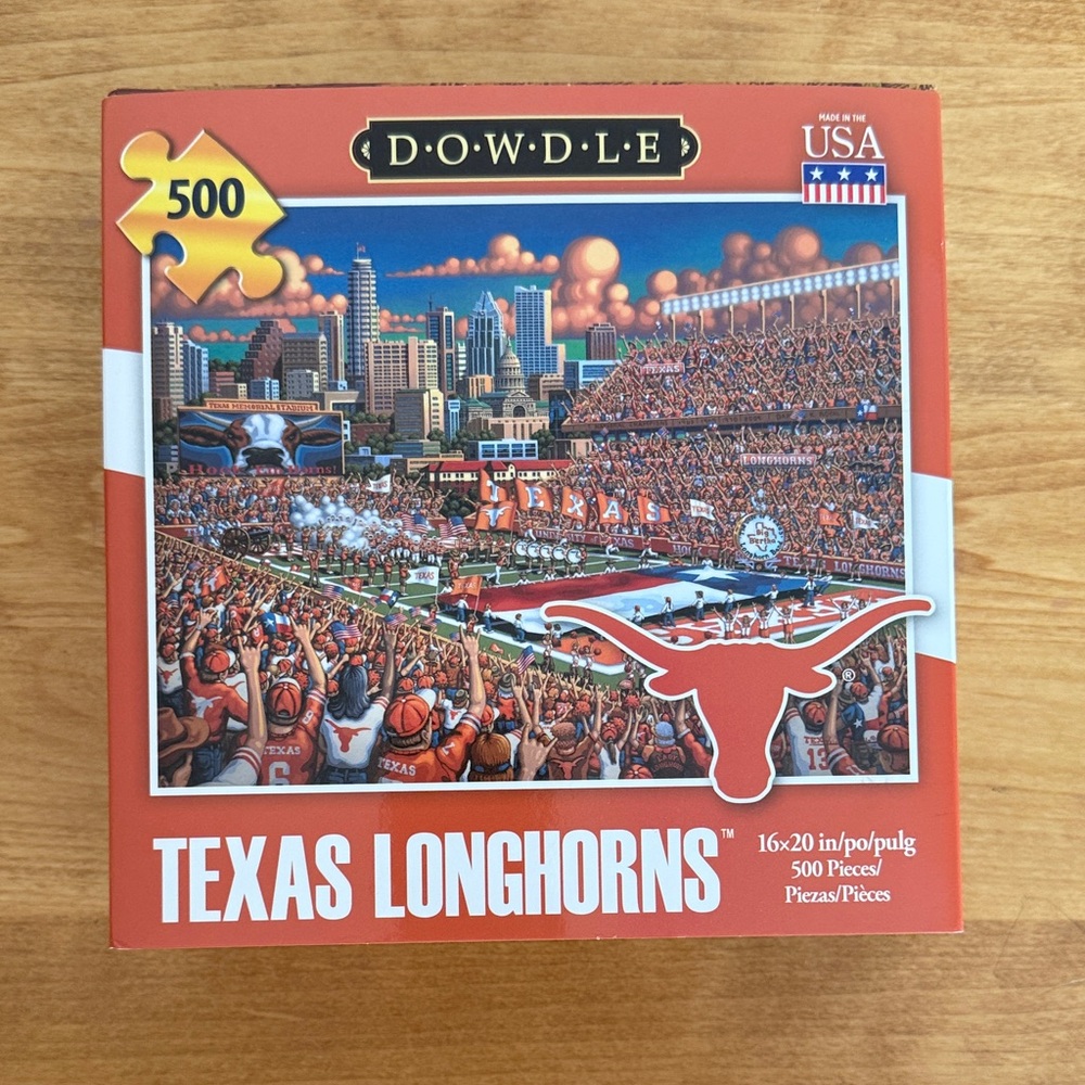 Dowdle Texas Longhorns Stadium Puzzle - 500 Pieces